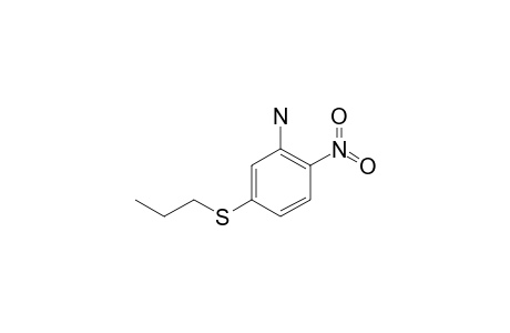 [2-nitro-5-(propylthio)phenyl]amine