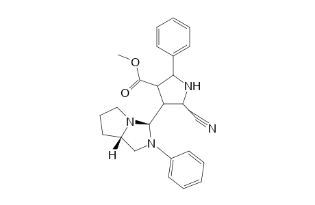 3-[(3R,7aS)-2-phenylperhydropyrrolo[1,2-c]imidazol-3-yl]-2-cyano-5-phenyl-2,3,4,5-tetrahydropyrrole-4-carboxylic acid methyl ester