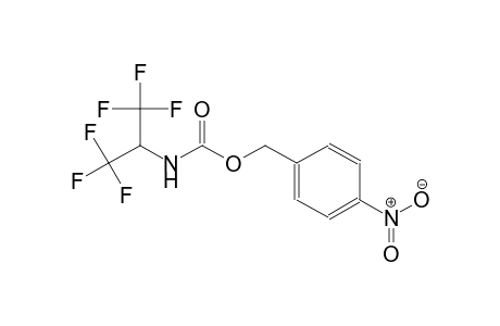 4-nitrobenzyl 2,2,2-trifluoro-1-(trifluoromethyl)ethylcarbamate