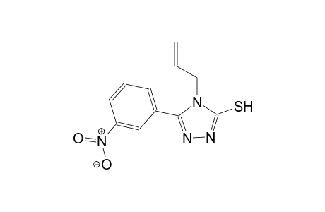 4H-1,2,4-triazole-3-thiol, 5-(3-nitrophenyl)-4-(2-propenyl)-