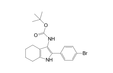 tert-Butyl (2-(4-bromophenyl)-4,5,6,7-tetrahydro-1H-indol-3-yl)carbamate