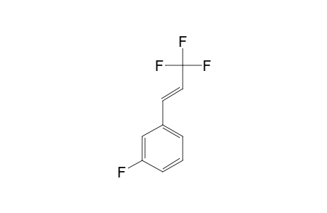 (E)-1-FLUORO-3-(3,3,3-TRIFLUOROPROP-1-EN-1-YL)-BENZENE