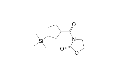 3-(((3-Trimethylsilyl)cyclopentyl)carbonyl)-2-oxazolidinone