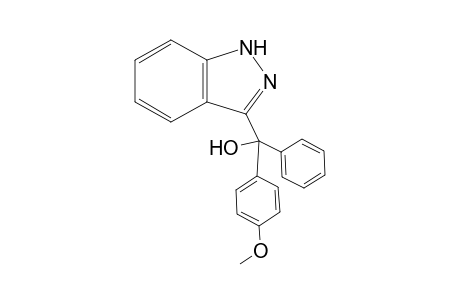 [(1H-Indazol-3'-yl)-(phenyl)-(p-methoxyphenyl)]-methanol