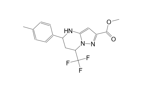 pyrazolo[1,5-a]pyrimidine-2-carboxylic acid, 4,5,6,7-tetrahydro-5-(4-methylphenyl)-7-(trifluoromethyl)-, methyl ester