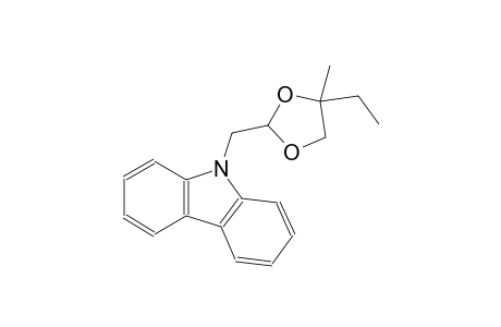 9-[(4-ethyl-4-methyl-1,3-dioxolan-2-yl)methyl]-9H-carbazole