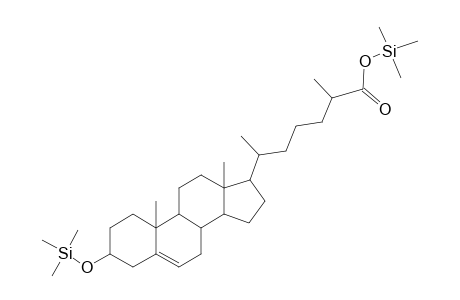 Cholestenoic acid <3-hydroxy-5->, di-TMS