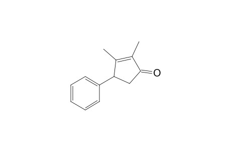 2,3-Dimethyl-4-phenylcyclopent-2-enone