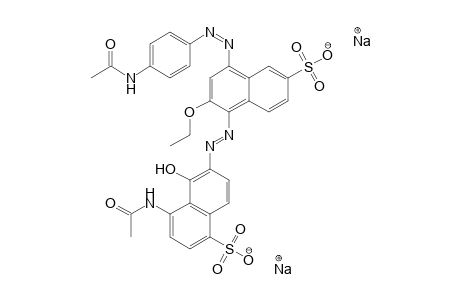5-Acetamido-2-amino-benzolsulfonacid->5-amino-6-Ethoxy-2-naphthalinsulfonacid->N-acetyl-S acid