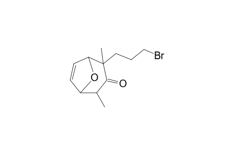 2-(3-Bromopropyl)-2,4-dimethyl-8-oxabicyclo[3.2.1]oct-6-en-3-one