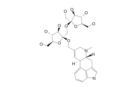 ELYMOCLAVINE-O-BETA-D-FRUCTOFURANOSYL-(2->1)-O-BETA-D-FRUCTOFURANOSIDE