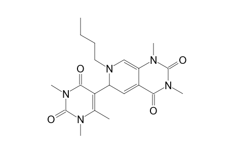 7-Butyl-1,3-dimethyl-6-(1,3,4-trimethyl-2,6-dioxo-5-pyrimidinyl)-6H-pyrido[3,4-d]pyrimidine-2,4-dione