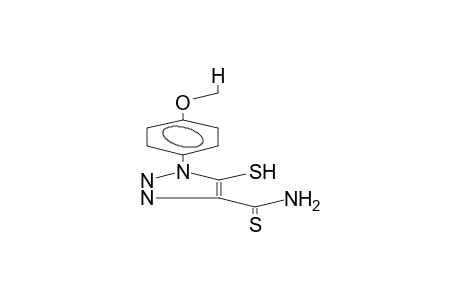 5-MERCAPTO-1-(4-METHOXYPHENYL)-1,2,3-TRIAZOL-4-CARBOTHIOAMIDE