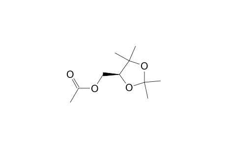 [(4S)-2,2,5,5-tetramethyl-1,3-dioxolan-4-yl]methyl acetate