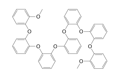 Benzene, 1,2-bis[2-[2-(2-methoxyphenoxy)phenoxy]phenoxy]-