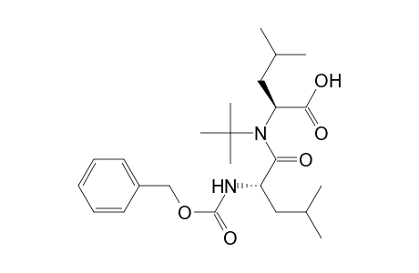 t-Butyl ester of N-Carbobenzoxyleucyl-leucine