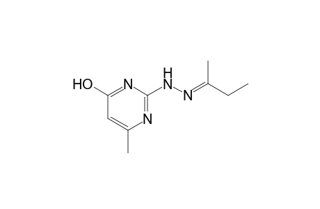 2-butanone, (4-hydroxy-6-methyl-2-pyrimidinyl)hydrazone