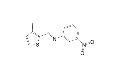 N-[(E)-(3-Methyl-2-thienyl)methylidene]-3-nitroaniline