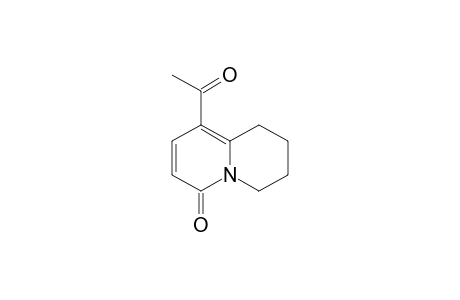 1-Acetyl-6,7,8,9-tetrahydroquinolizin-4-one