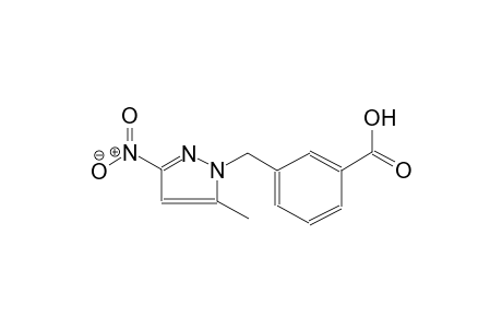3-[(5-methyl-3-nitro-1H-pyrazol-1-yl)methyl]benzoic acid