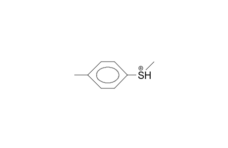 Methyl-(4-tolyl)-sulfonium cation
