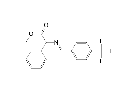 Benzeneacetic acid, .alpha.-[[[4-(trifluoromethyl)phenyl]methylene]amino]-, methyl ester
