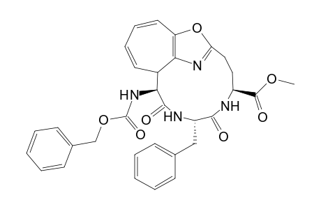 Methyl (7S,10S,13S)-10-Benzyl-7-{[(benzyloxy)carbonyl]amino}-8,11-dioxo-19-oxa-9,12,17-triazatricyclo[14.2.1.0(6,18)]nonadeca-1(18),2,4,16-tetraene-13-carboxylate