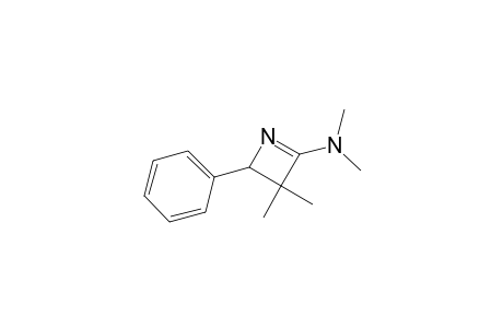 2-Azetamine, 3,4-dihydro-N,N,3,3-tetramethyl-4-phenyl-