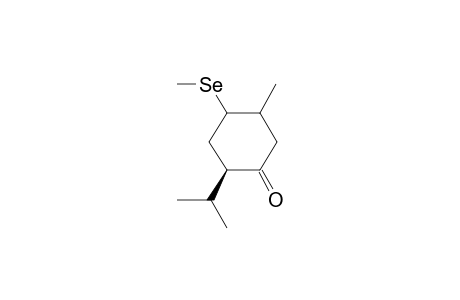 (R)-4-Isopropyl-6-(methylseleno)-1-methylcyclohexan-3-one