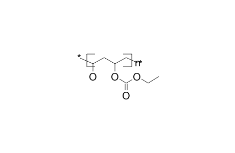 Poly(vinyl alcohol-co-vinyl ethyl carbonate)
