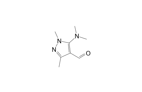 5-(dimethylamino)-1,3-dimethyl-1H-pyrazole-4-carbaldehyde