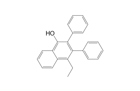 4-Ethyl-2,3-diphenyl-1-naphthalenol
