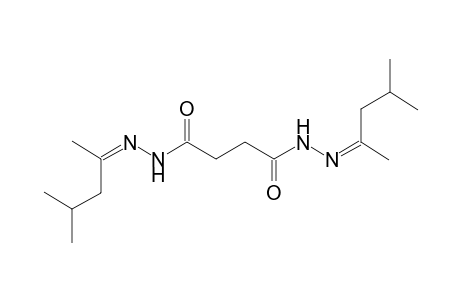 N'~1~,N'~4~-bis[(Z)-1,3-dimethylbutylidene]succinohydrazide