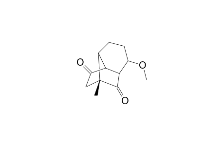5-Methoxy-8-methyltricyclo[4.4.0.0(2,8)]decan-7,10-dione