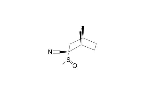 2-exo-Cyano-2-endo-methylsulfinyl-bicyclo-[2.2.2]-5-octene