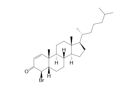 (4R,5S,8S,9S,10R,13R,14S,17R)-4-bromanyl-10,13-dimethyl-17-[(2R)-6-methylheptan-2-yl]-4,5,6,7,8,9,11,12,14,15,16,17-dodecahydrocyclopenta[a]phenanthren-3-one