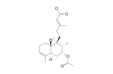 13E-7-ALPHA-ACETOXYKOLAVENIC-ACID