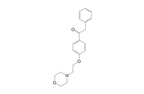 2-PHENYL-(4-MORPHOLINYLETHOXYPHENYL)-ETHAN-1-ONE