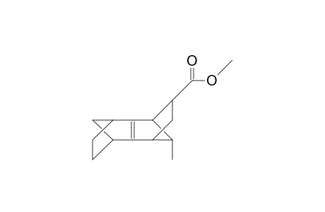 exo, endo,anti-1,2,3,4,5,6,7,8-Octahydro-2-methoxycarbonyl-10-methyl-(1,4-5,8)-dimethano-naphthalene