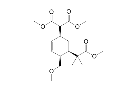 2-[(1S,4S,5R)-5-(1-Methoxycarbonyl-1-methyl-ethyl)-4-methoxymethyl-cyclohex-2-enyl]-malonic acid dimethyl ester