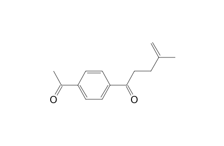 1-Acetyl-4-( 1'-oxo-4'-methyl-4'-pentenyl)benzene