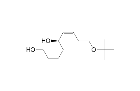 (2Z,5R,6Z)-9-(tert-Butyloxy)-2,6-nonadien-1,5-diol