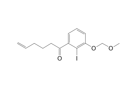 1-[2-Iodo-3-(methoxymethoxy)phenyl]-5-hexen-1-one