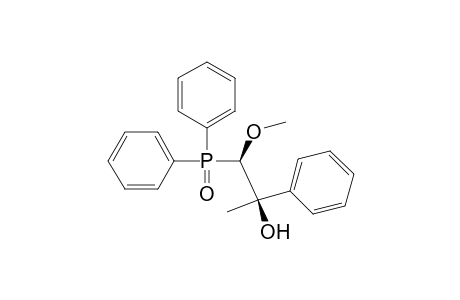 Benzenemethanol, .alpha.-[(diphenylphosphinyl)methoxymethyl]-.alpha.-methyl-, (R*,R*)-