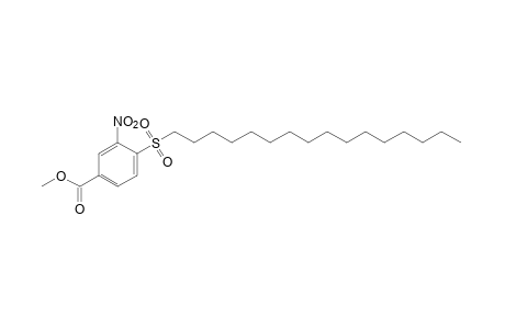 4-(hexadecylsulfonyl)-3-nitrobenzoic acid, methyl ester