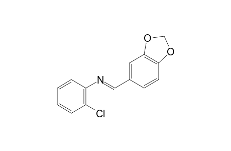 o-chloro-N-piperonylideneaniline