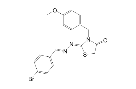 4-bromobenzaldehyde [(2Z)-3-(4-methoxybenzyl)-4-oxo-1,3-thiazolidin-2-ylidene]hydrazone