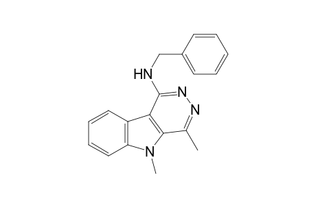 N-Benzyl-N-(4,5-dimethyl-5H-pyridazino[4,5-b]indol-1-yl)amine