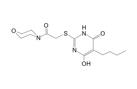 5-butyl-6-hydroxy-2-{[2-(4-morpholinyl)-2-oxoethyl]sulfanyl}-4(3H)-pyrimidinone