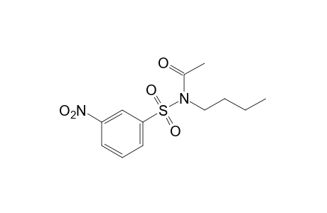 N-butyl-N-[(m-nitrophenyl)sulfonyl]acetamide